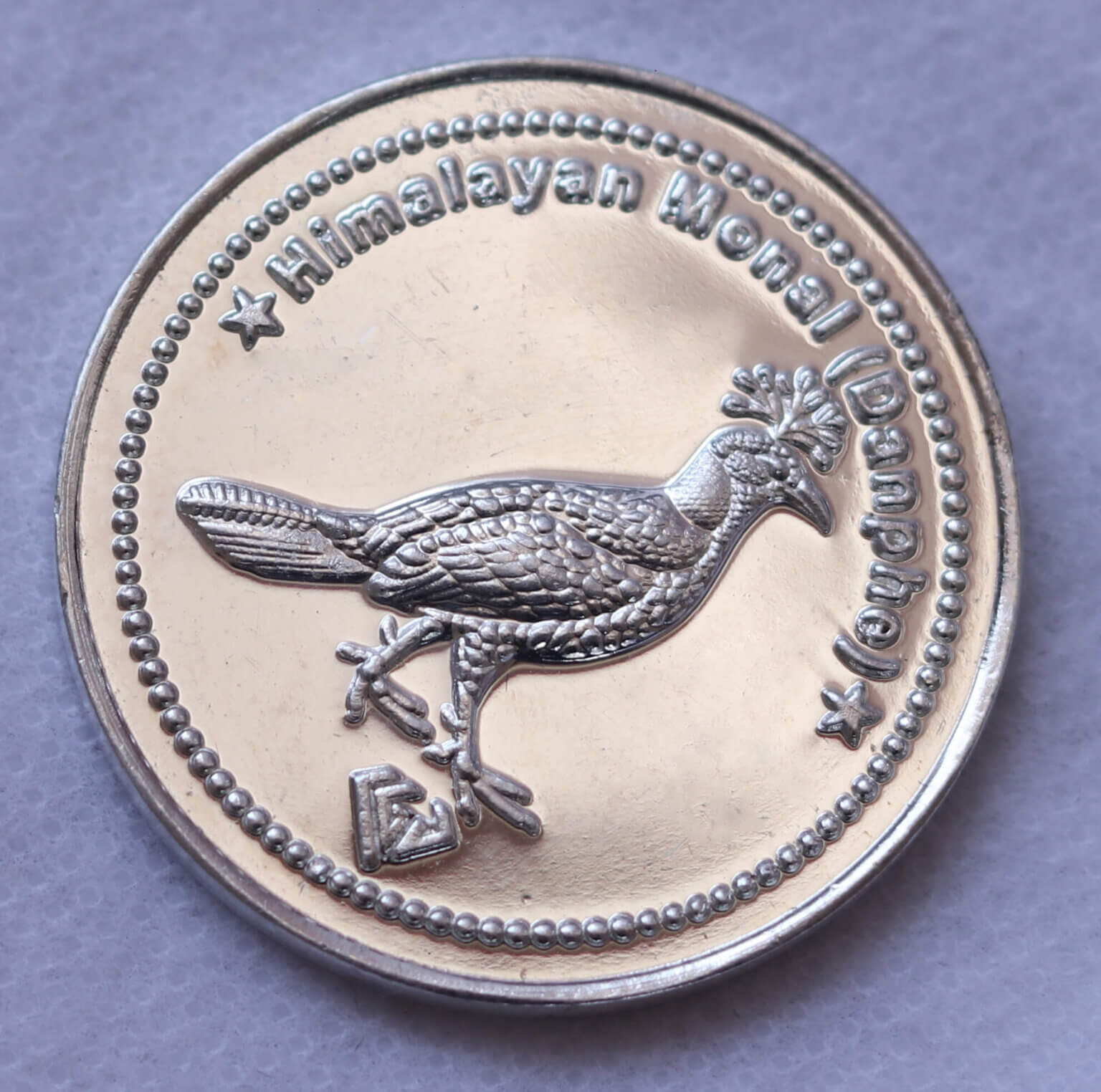 Himalayan Monal Fine Art Silver Coin – KUBER GEMS ...